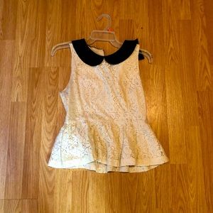 Peplum top